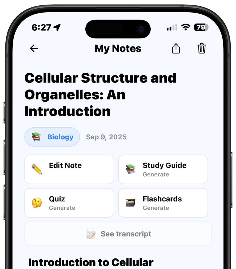 AI Transforms - Instant Notes